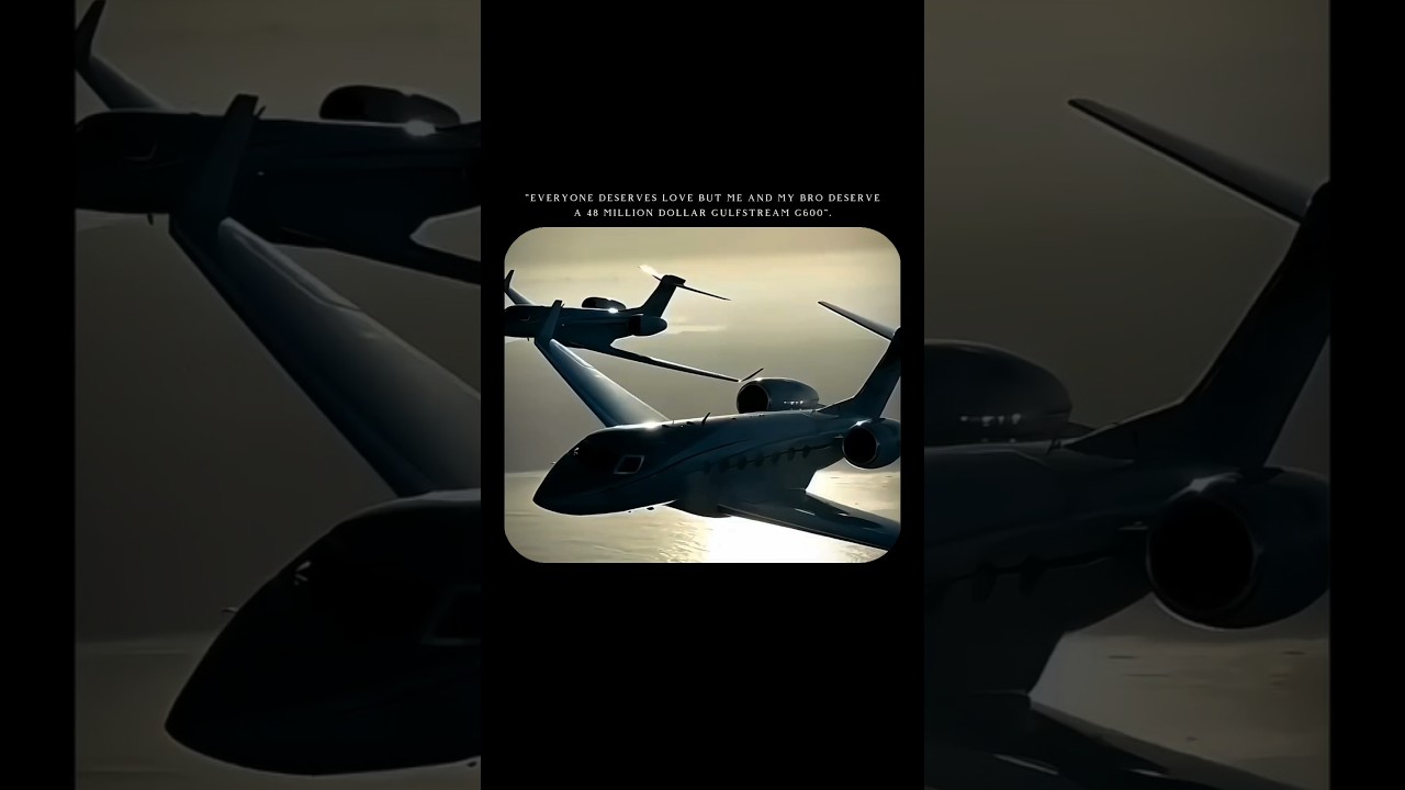 "Love Is Cool, But We Deserve the G600 🛩️💸👑" #motivation #shorts #privatejet #millionairevibes