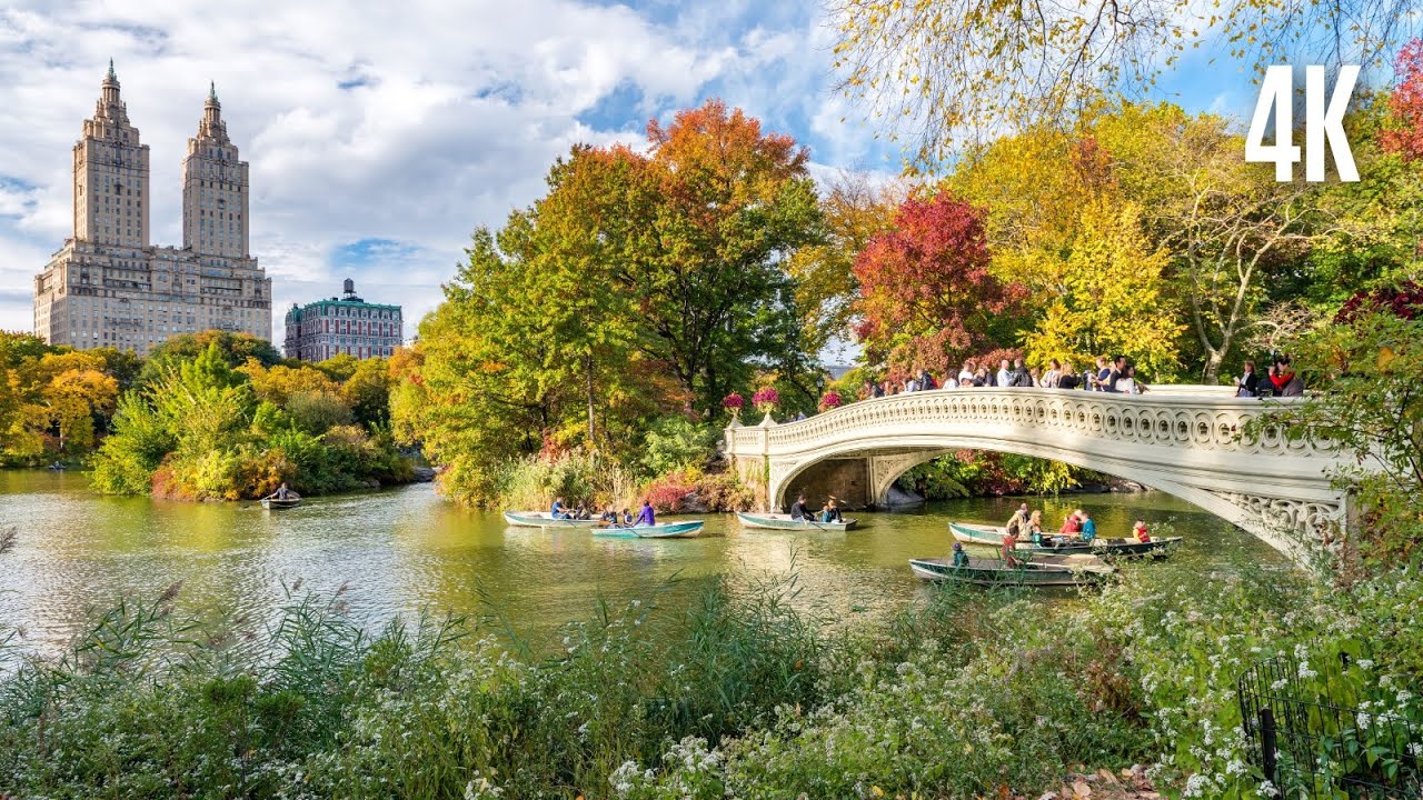 A Walk Through Central Park | POV Hiking Trails 4K | New York, NY
