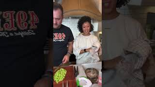 Adam Housley makes gumbo for his wife Tamera Mowry-Housley/12Jan2023