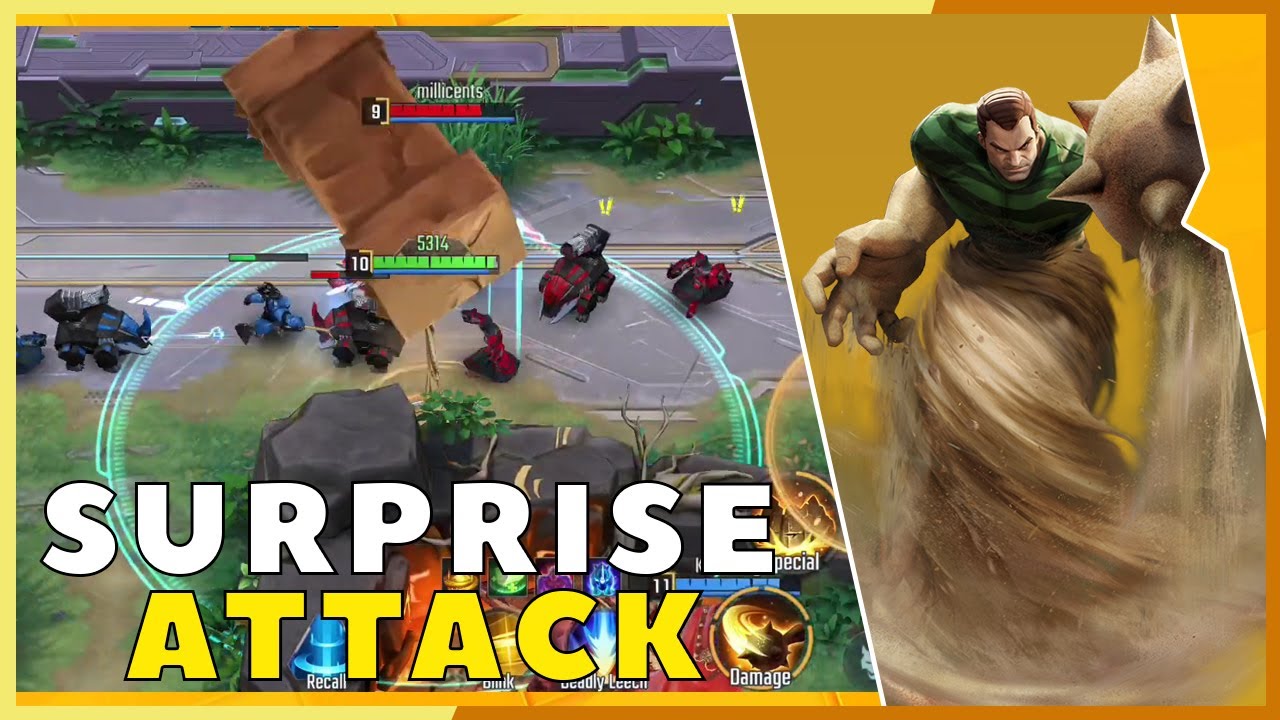 Assassin Sandman Is Unpredictable | Marvel Super War