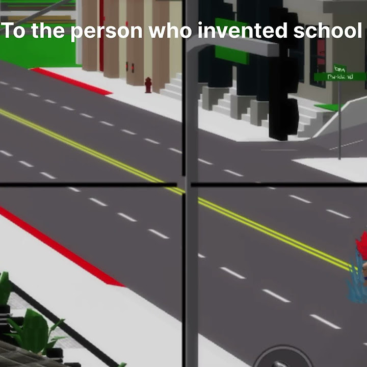 To the person who invented school youtube