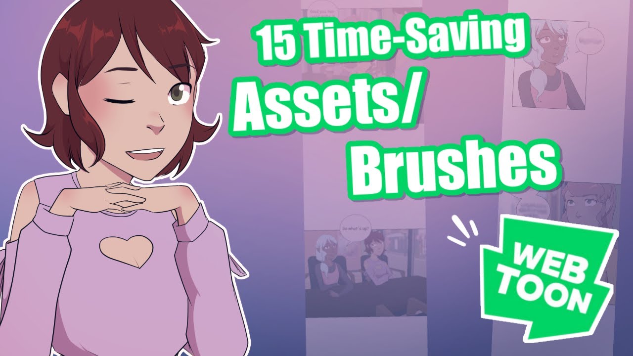 15 Helpful Brushes and Assets for Webtoon Artists