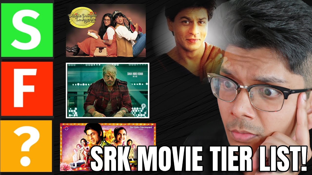 Ranking Every Shahrukh Khan Movie | My Ultimate SRK Tier List!