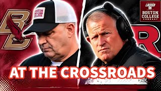 RUTGERS REBOUND OR BEGINNING OF THE END It's AJ vs BC & Determines Rutgers & Schiano's Future. 
