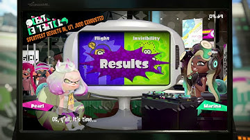 Splatoon 2 Flight vs Invisibility Splatfest Results