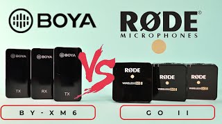 RØDE Wireless GO II VS BOYA BY-XM6 : Interview, podcast, vlogging test.