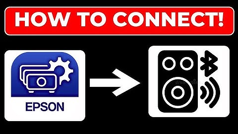 Hoe u een Epson-projector koppelt of verbindt met een Bluetooth-luidspreker (zelfstudie 2025)