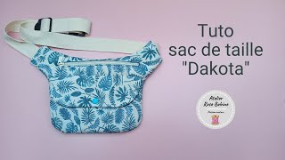 Sew a waist bag  Banana Bag “Dakota”  free pattern
