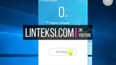 Cara Membuat HotSpot WiFi Pada Windows 10