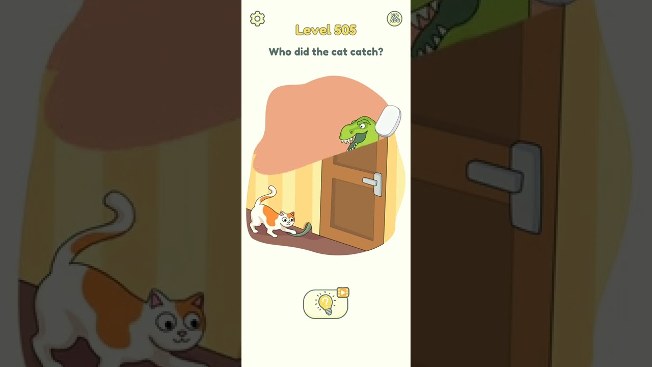 DOP 2 Level 505 | Delete One Part Level 505 Walkthrough Solution Who Did The Cat Catch