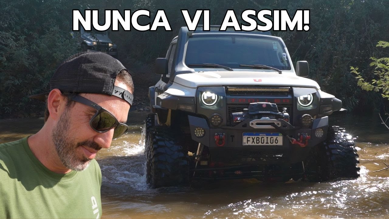 SERRA BRANCA, nunca vi desse JEITO! Expedição Canastra Troller Ep.01