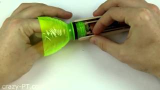 How to Make a - Flashlight using Plastic Bottles hd