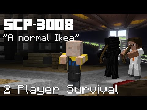 Scp 3008 The Infinite Ikea Euclid 2 Player Minecraft Youtube