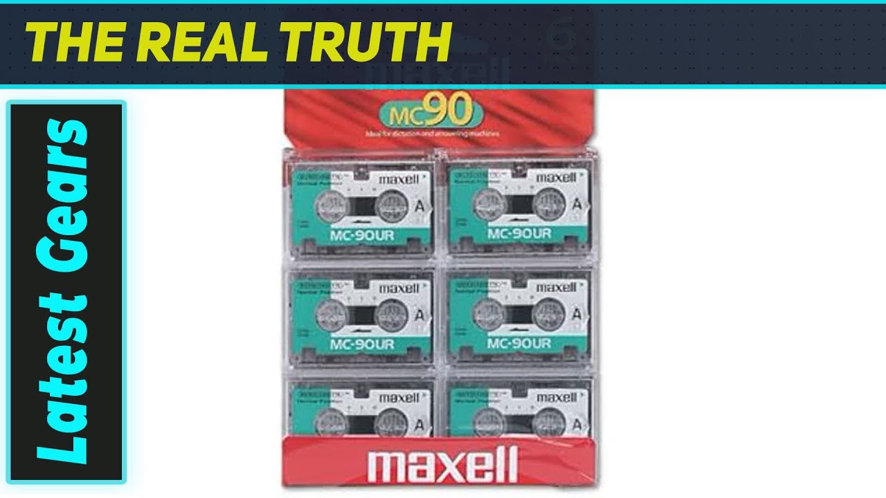 Maxell MC90: The Best 90-Minute Cassettes for Dictation & Audio