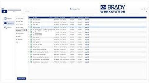 Brady Workstation Transition: Utilities