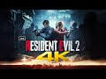Resident evil 2 remake  leon a claire b  hardcore no hud  4k60fps game movie no commentary