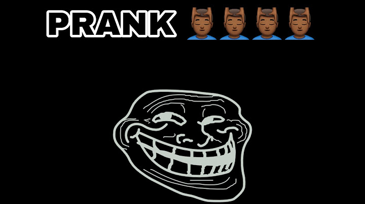 PRANK a un membre de la team