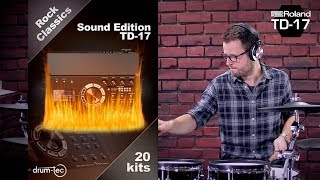 Roland TD-17 Rock Classics Sound Edition: Download Custom Kits by drum-tec