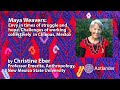 Maya weavers weaving for justice with christine eber