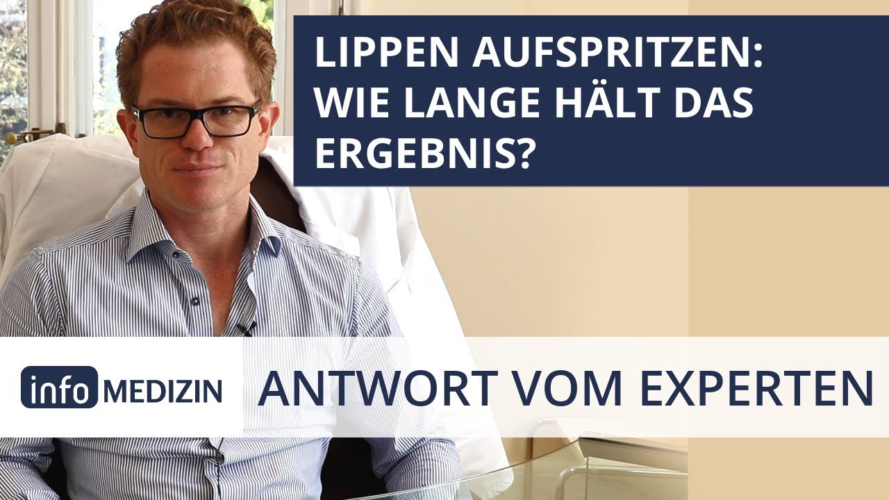 LIPPEN mit Hyaluron NATÜRLICH AUFSPRITZEN – so geht's – Dr. Rolf Bartsch