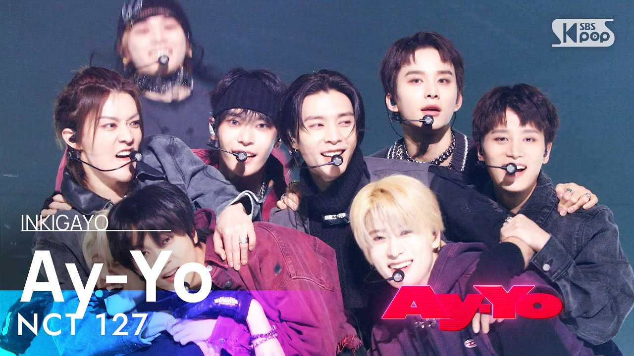 ⁣NCT 127(엔시티 127) - Ay-Yo @인기가요 inkigayo 20230212