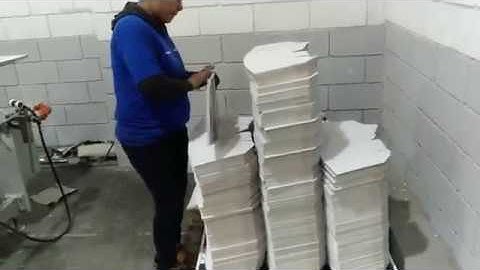 Conical Lock Bottom Box Folder Gluer in Mexico (Model WO-1050PC-R)