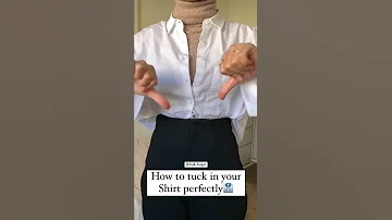 طريقه ترتب لك القميص Shorts 