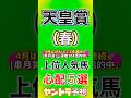 [天皇賞(春)]心配5選 それでも人は応援するꉂꉂ📣【競馬予想】