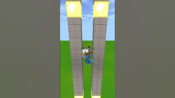 BÁM TƯỜNG 100 BLOCK QUÁ DỄ  #miniworldvatoi#miniworldvn #shorts #miniworld