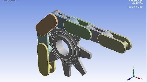 Analysis of Chain and Sprocket Ansys Workbench Transient Structural Analysis