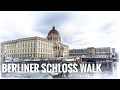 Berlin Winter Walk from Berliner Schloss & Humboldt Forum to Gendarmenmarkt in Germany 4K | 50fps