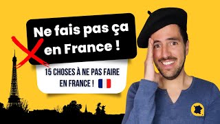 ❌😱 Don't do this in France! | The biggest MISTAKES tourists keep making in France.