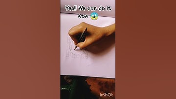 unique illusion drawing in square 3D illusion #drawing#unique#3d #viral#video