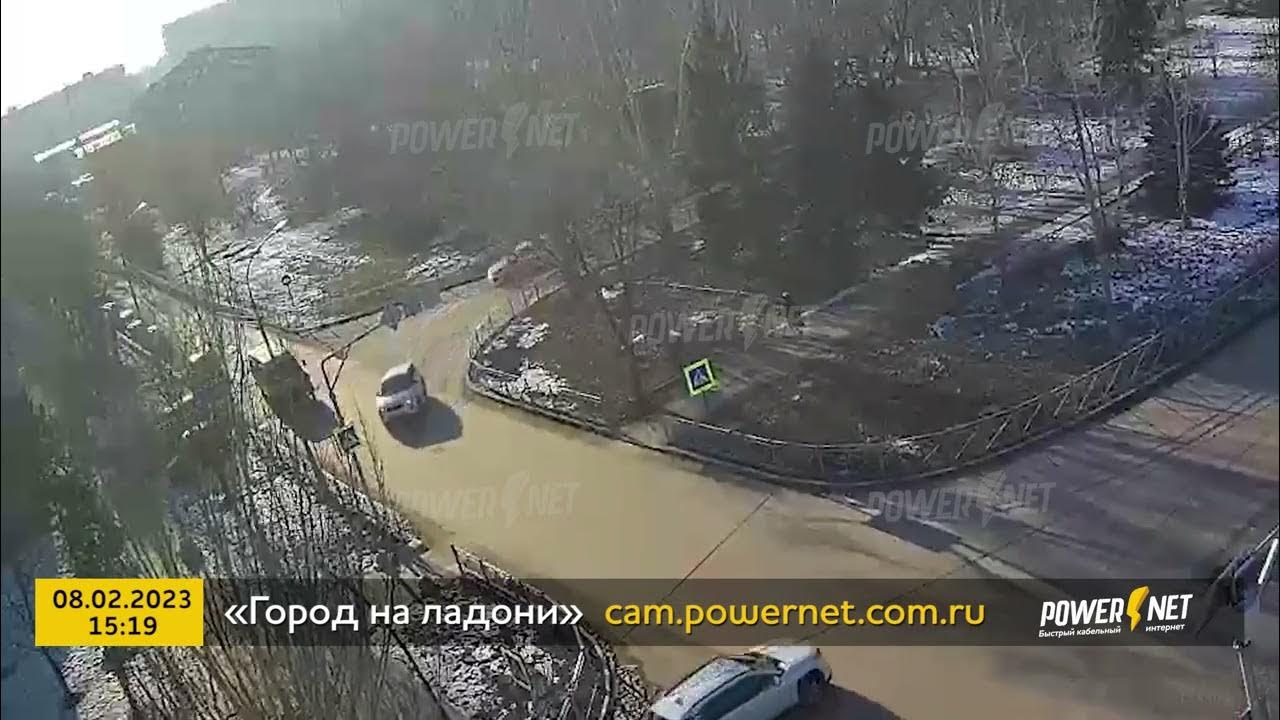 ДТП (авария г. Волжский) ул. Пионерская - пр. Дружбы 08-02-2023 15-19 ...