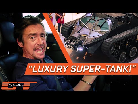 Richard Hammond Drives a Ripsaw Tank Through a Shopping Mall | The Grand Tour