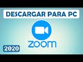 Como descargar ZOOM para PC 2020