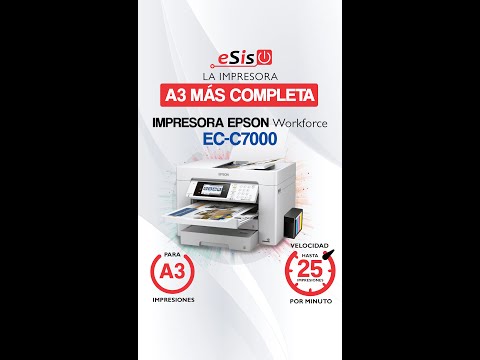 Las IMPRESORAS EPSON mas VELOCES en A3⚡ la WF7710 y L1455 🔥 