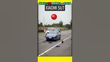 超面白い中国の自動ブレーキAEB