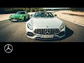 JP Kraemer erlebt sein grünes Wunder: Mercedes-AMG GT R und GT C Roadster auf der Rennstrecke