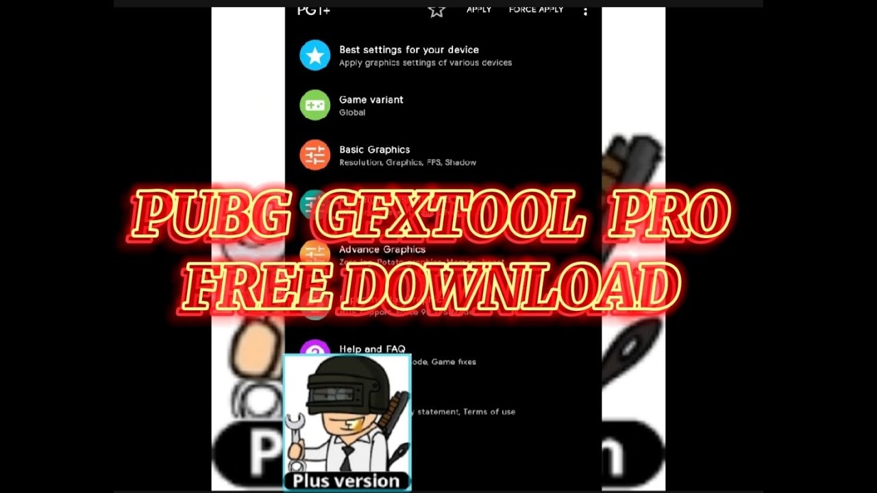 PGT + PUBGGFXTOOLS  PRO VERSION  FREE DOWNLOAD 2GB/4GB/6GB/8GB RAM DEVICE LAG FIX AND UNLOCK ULTRAHD