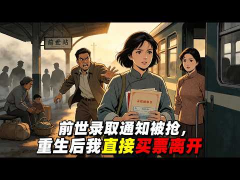 重回國家剛恢復高考時，前世我以為沒考上在家當牛做馬半輩子，換來兒女咒我「死都不肯放過爸」，死前才知錄取通知書被丈夫偷走送給初戀。這一世我護好通知書，直接買票離開，這軍嫂誰愛當誰當，老娘要去上大學了！