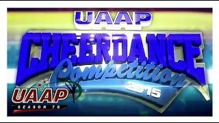 UAAP 78 Cheerdance Competition 2015 Primer