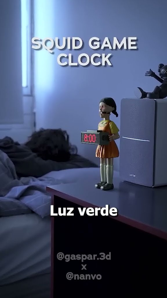 La MUÑECA del juego del CALAMAR☠