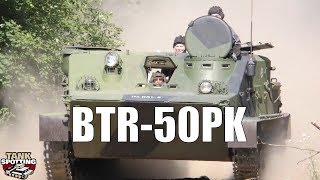 BTR-50PK APC Drive-By - Soviet Multi-Purpose Tracked Vehicle - FinTank100