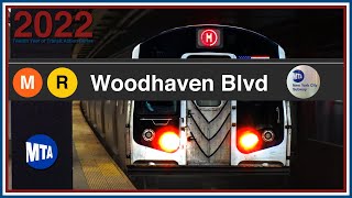 Queens: Woodhaven Blvd Station - MTA NYC Subway TrAcSe 2022