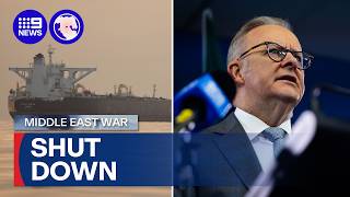 Iran Shuts Down The Strait Of Hormuz Again 9 News Australia