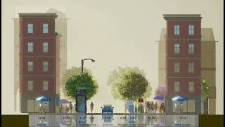 2D-ish Cross-Section AI Rendering Examples in 3DStreet