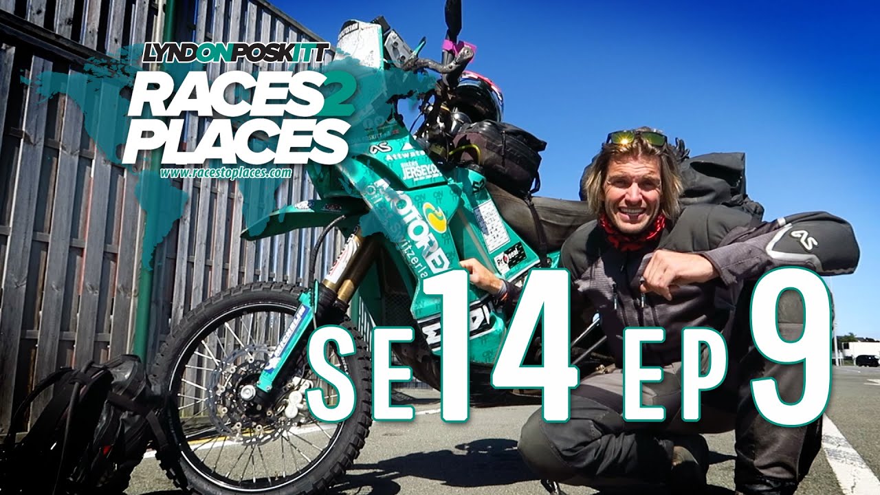 Гонки к местам SE14 EP9 — документальный фильм о приключенческих мотоциклах с участием Линдона По...