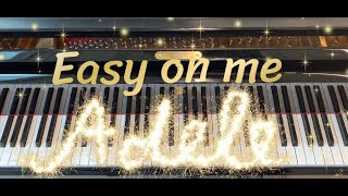 Adele - Easy On Me Piano Karaoke & Tutorial - Cover