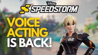 Voice Acting Is RETURNING! (kinda)  New Disney Speedstorm Community Pit Stop & News